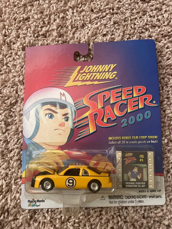 1/64 JOHNNY LIGHTNING SPEED RACER 2000 MACH 5 NASCAR WHITE