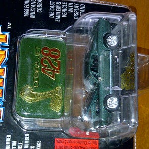 1968 Ford 428 Mustang Cobra Jet Mint Edition, nieuw op kaart