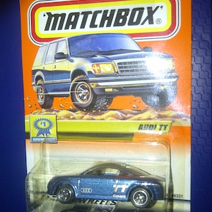 Streichholzschachtel #44 Audi TT 1/64 neu auf Karte