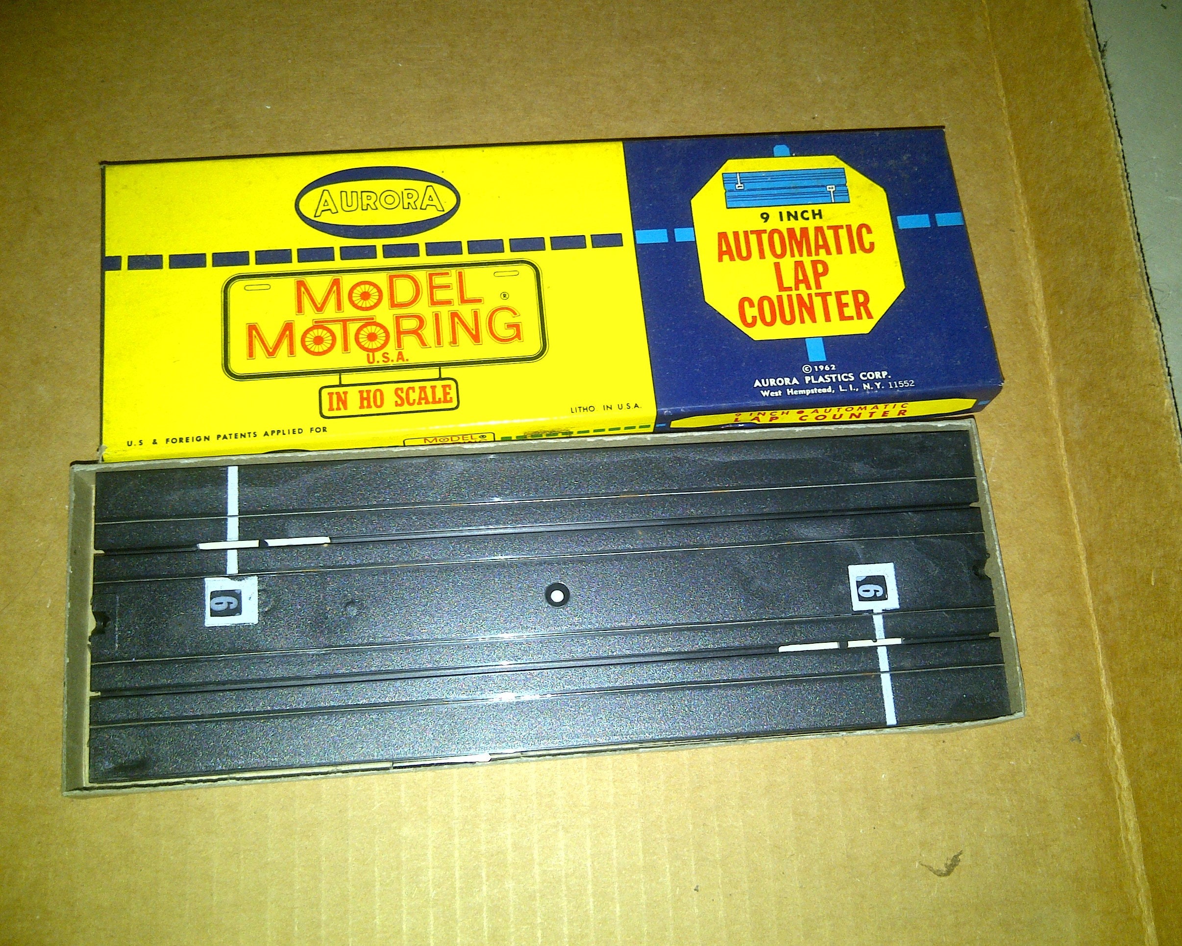 Aurora Model Motoring Slot Car Track Lap Counter New in Box
