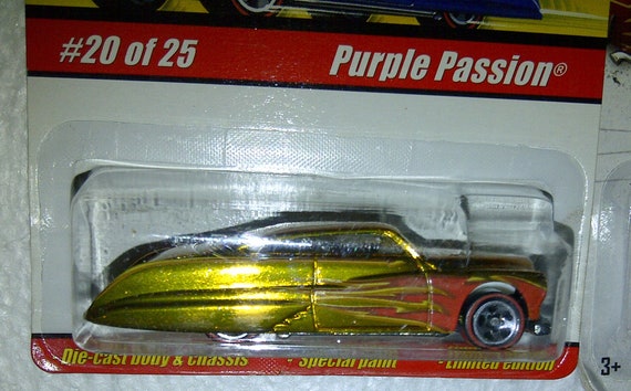 Hot Wheels Purple Passion Instant Six Car Collection New on