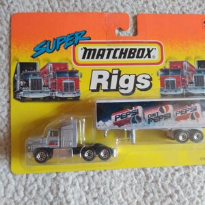 Ho Scale Matchbox Rig 1/87th Pepsi neu auf Karte