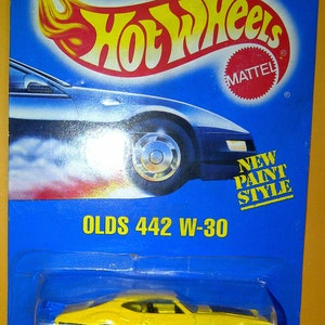 Hot Wheels #267 Olds 442 s gauge 1/64 die Cast neu auf blauer Karte