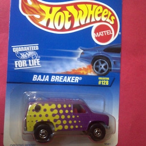 Hot Wheels #128 Baja Breaker Ford Kastenwagen neu auf Karte