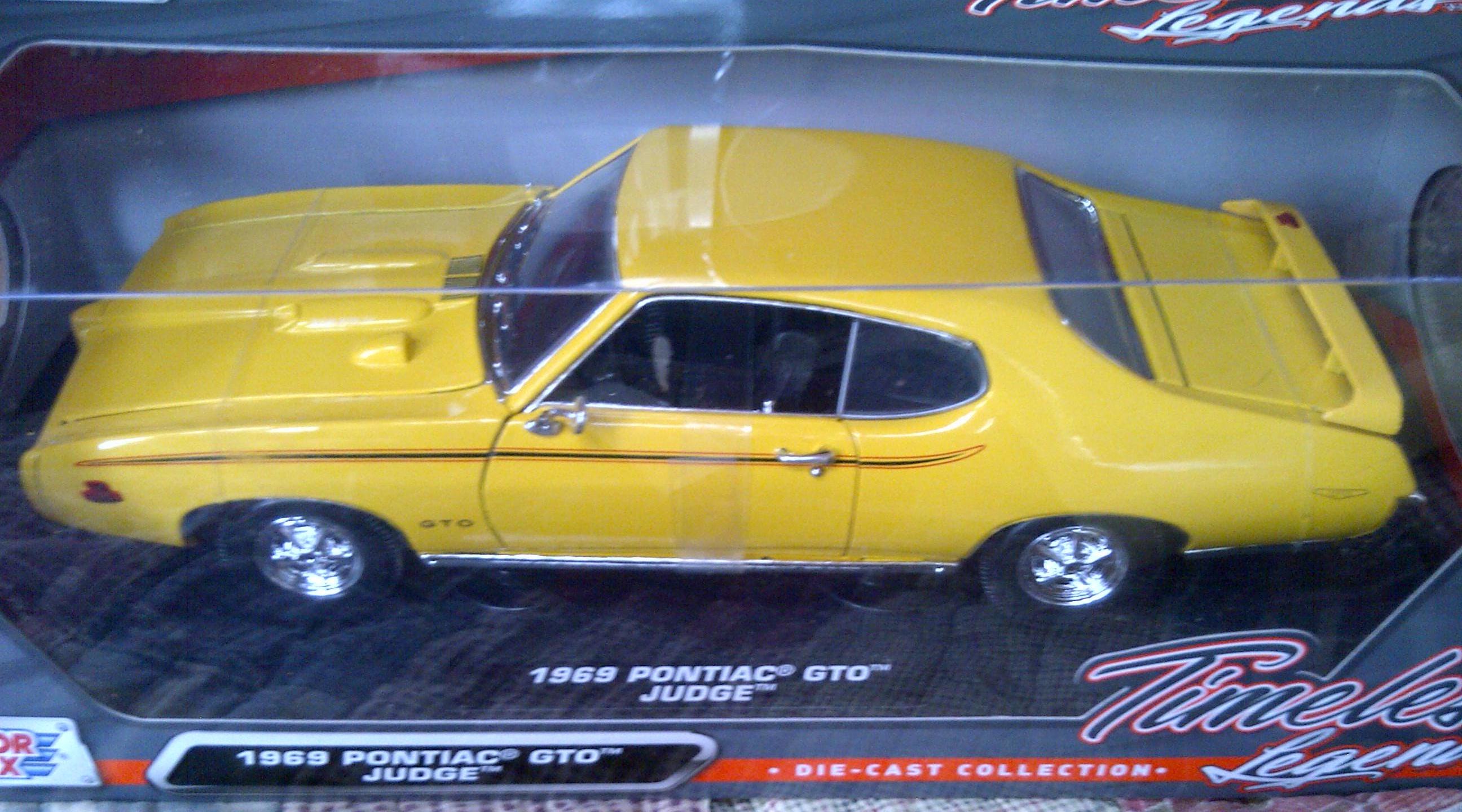 1969 Pontiac GTO Judge 1:18 Diecast New in Box - Etsy