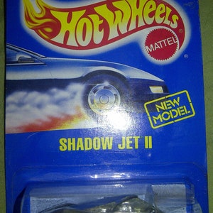 Hot Wheels #246 Shadow Jet ll all blaue Karte neu auf Karte