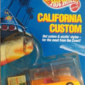 Hot Wheels California Custom Corvette neu auf Karte