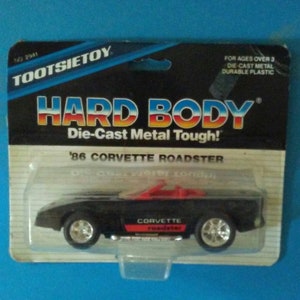 G Gauge Tootsietoy 1986 Corvette neu auf Karte