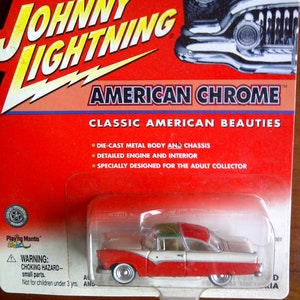 1955 Ford Crown Victoria diecast neu auf Karte