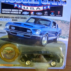 1968 Dodge Ladegerät 1:64 diecast neu auf Karte