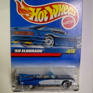Hot Wheels #1076 1959 Cadillac neu auf Karte