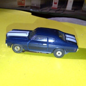Aurora Thunder-Jet Ho Slot Car JL Chevelle Body excellent condition new old stock chassis