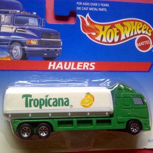 Hot Wheels-dumpers Tropicana Nieuw op kaart