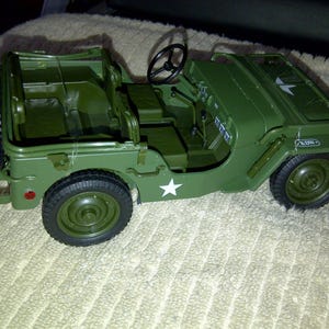 1941 Willys WWll US Army Jeep 1:18 Diecast New no box