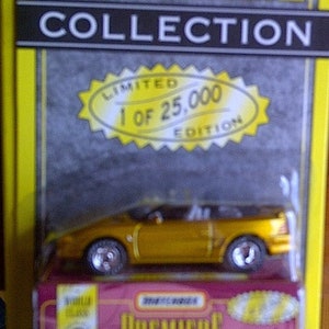 Matchbox Premier Collection Ford Mustang Cobra 1/64th Diecast Nieuw op kaart
