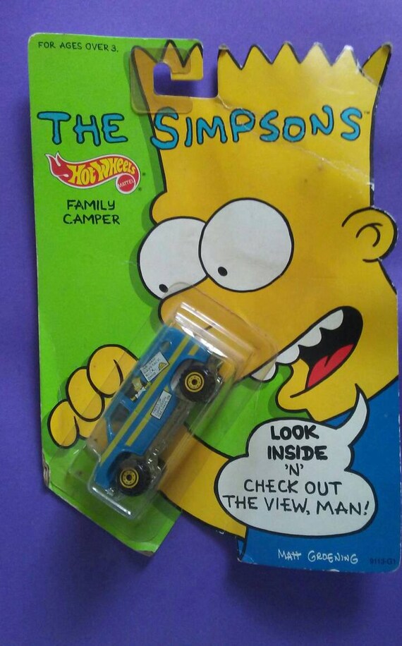 hot wheels simpsons van