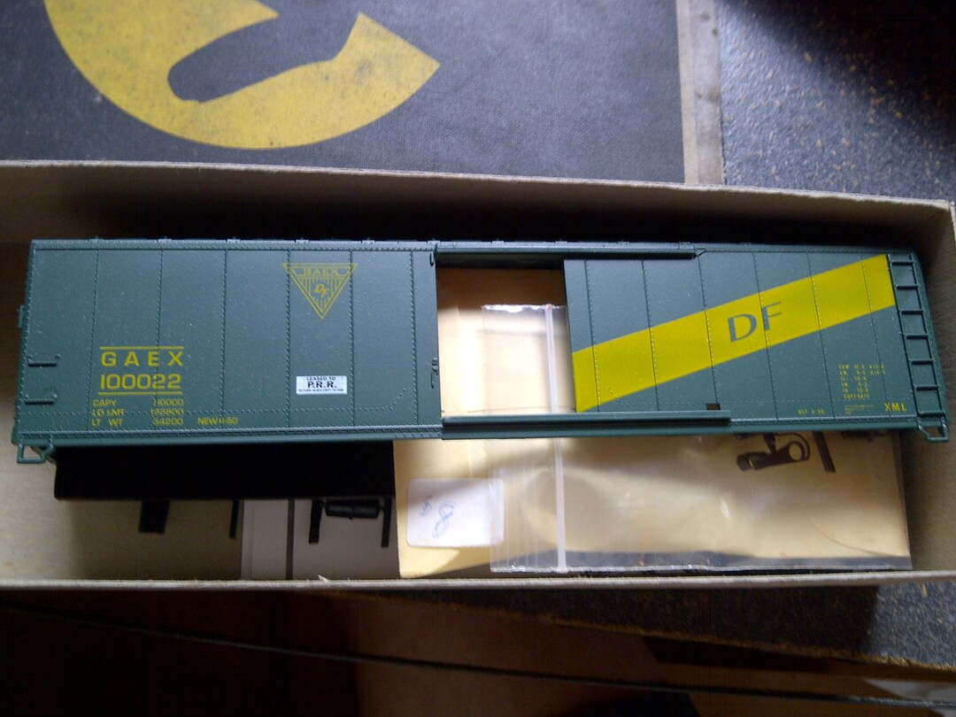 Ho Train Car GAEX Kit 50' Boxcar New in Box Yardmaster/branchline - Etsy