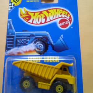 Hot Wheels #38 all blue Karte Dump Truck s gauge 1/64 die Cast