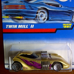 Hot Wheels Twin Mill ll #861 novo no cartão