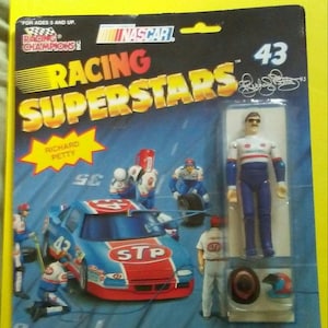 Nascar Richard Petty Action Figur neu auf Karte