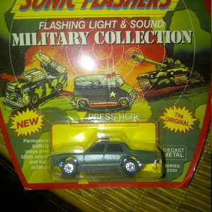 Sonic Flashers Militärpolizist neu auf Karte