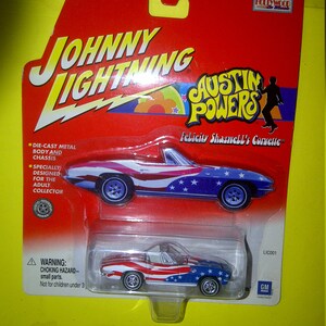 Austin Powers Felicity Shagwell's Corvette neu auf Karte