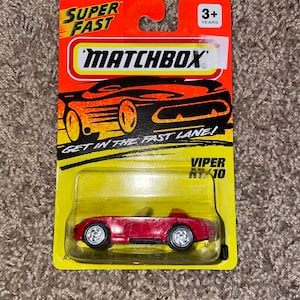 1996 Matchbox Superfast #10 Dodge Viper RT/10 Rot - Thailand