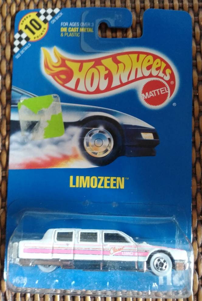 ホットウィール　ブルーカード　リムジン Limozeen ブルー Hot Wheels #112 Limozeen new on all blue card - Etsy 日本