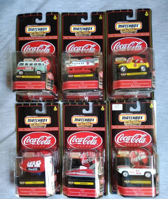 Coca Cola Matchbox Collectables New in Box 1 64 Diecast Set of 6