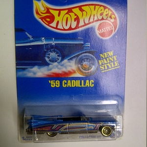 Hot Wheels #266 1959 Cadillac neu auf Karte