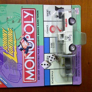 Chevy Cameo Cameo Monopoly Water Works mit Token 1:64 diecast neu auf Karte