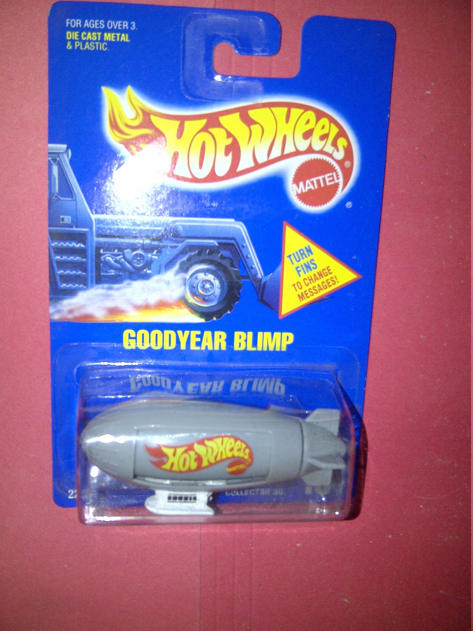Hot Wheels #194 Goodyear Blimp New on All Blue Card - Etsy