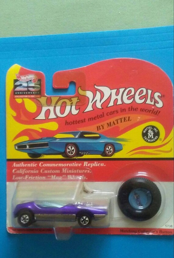 hot wheels 25th anniversary