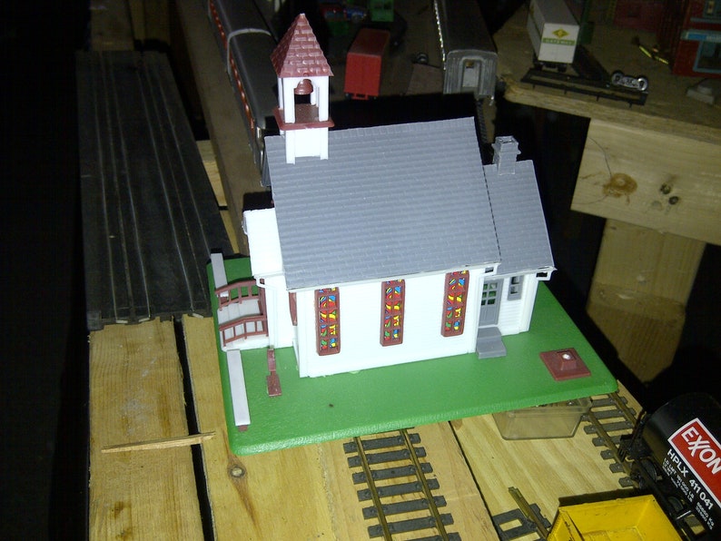Ho Scale Building Kit Church Built Kit Etsy