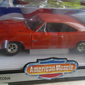 1969 Dodge Charger Daytona Red 1:18 Diecast New in box