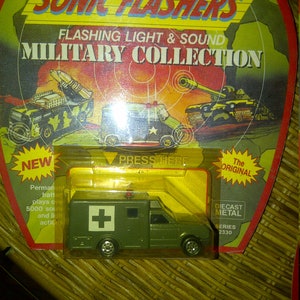 Sonic Flashers Military Ambulance neu auf Karte