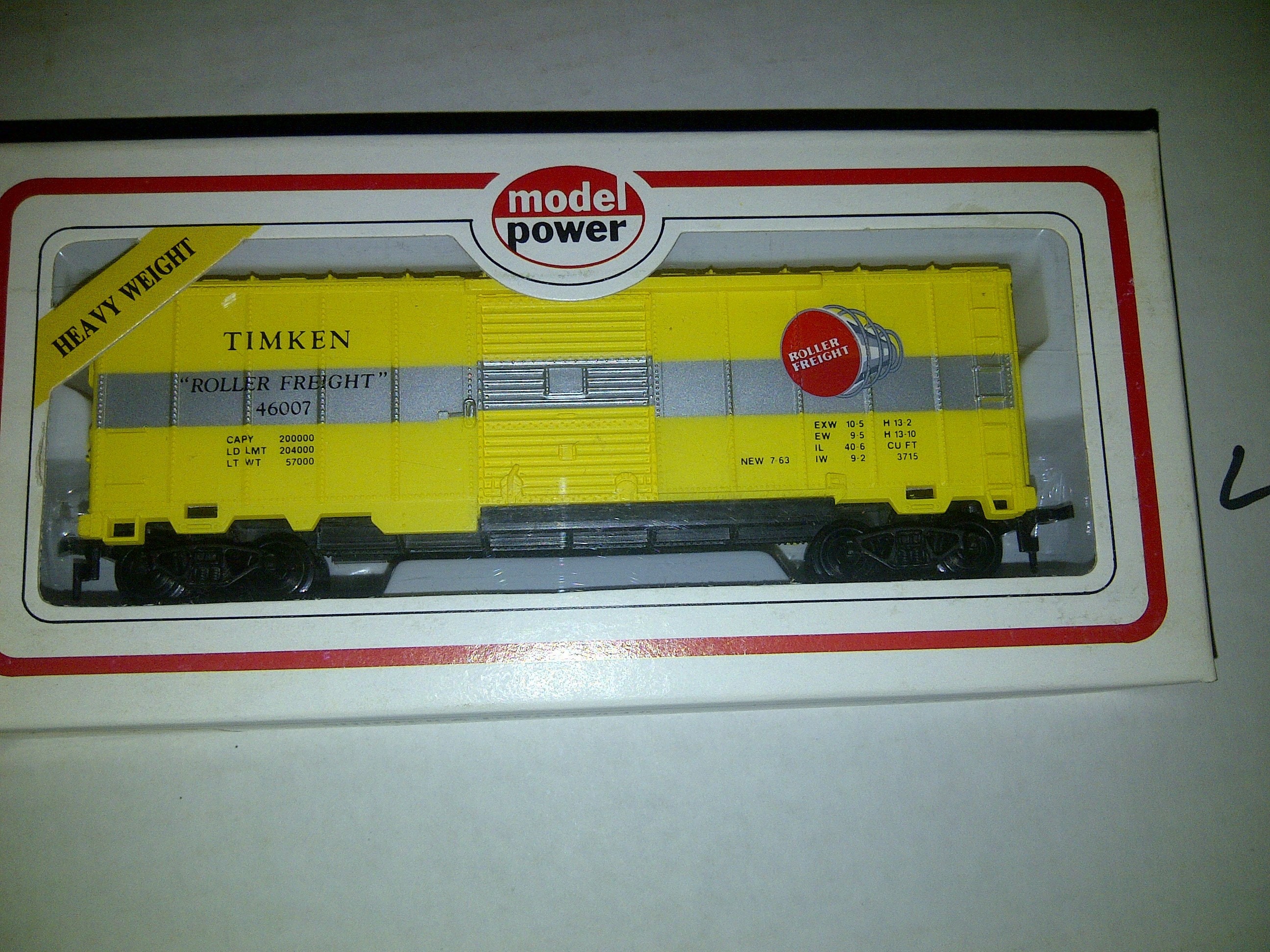 Timken Train Ho Train Car 40' Box Car Timken Roller Freight New in Box - Etsy