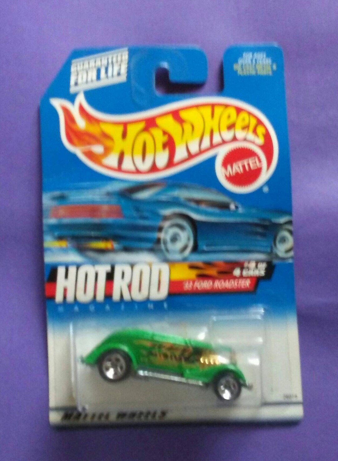 Hot Rod Magazine Hot Wheels 1932 Ford Roadster New on Card