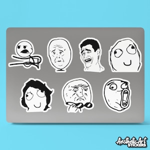 Cara de troll cortadas - @ Loja StickerApp