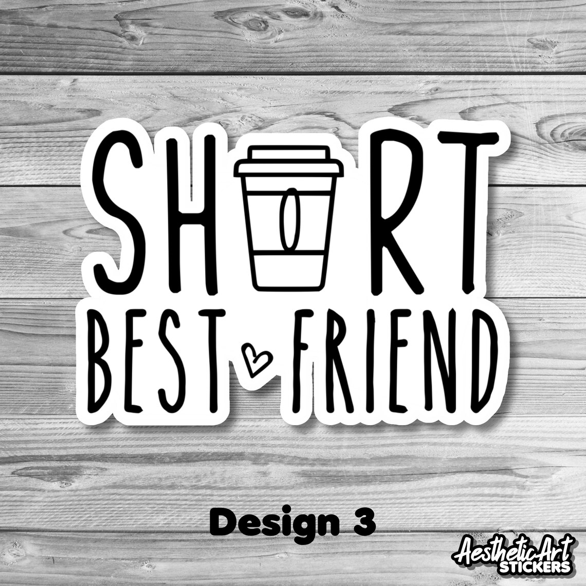 Matching BFF Stickers Funny Best Friends Forever Decals | Etsy