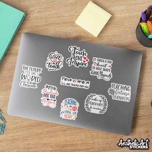 Lehrer Sticker Sprüche Erzieher Wertschätzung Aufkleber Inspirational Teaching Vinyl Etiketten