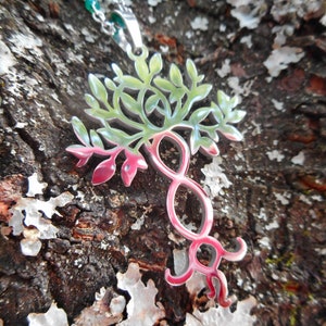 tree of life necklace, stainless steel