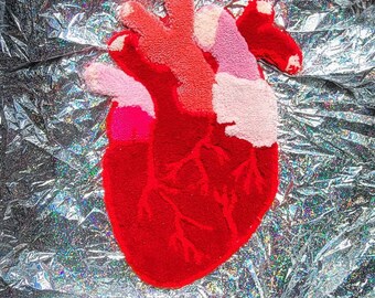 Heart Rug - Etsy