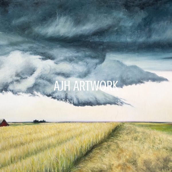 Stormy Day Artwork Wall Art Etsy