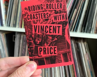 mini fanzine - Riding Roller Coasters with Vincent Price