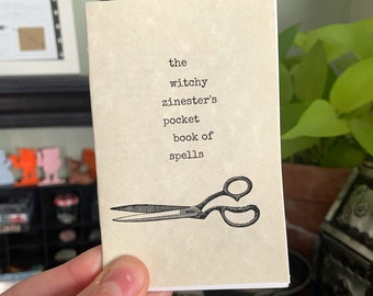 witchy mini zine - The Witchy Zinester's Pocket Book of Spells