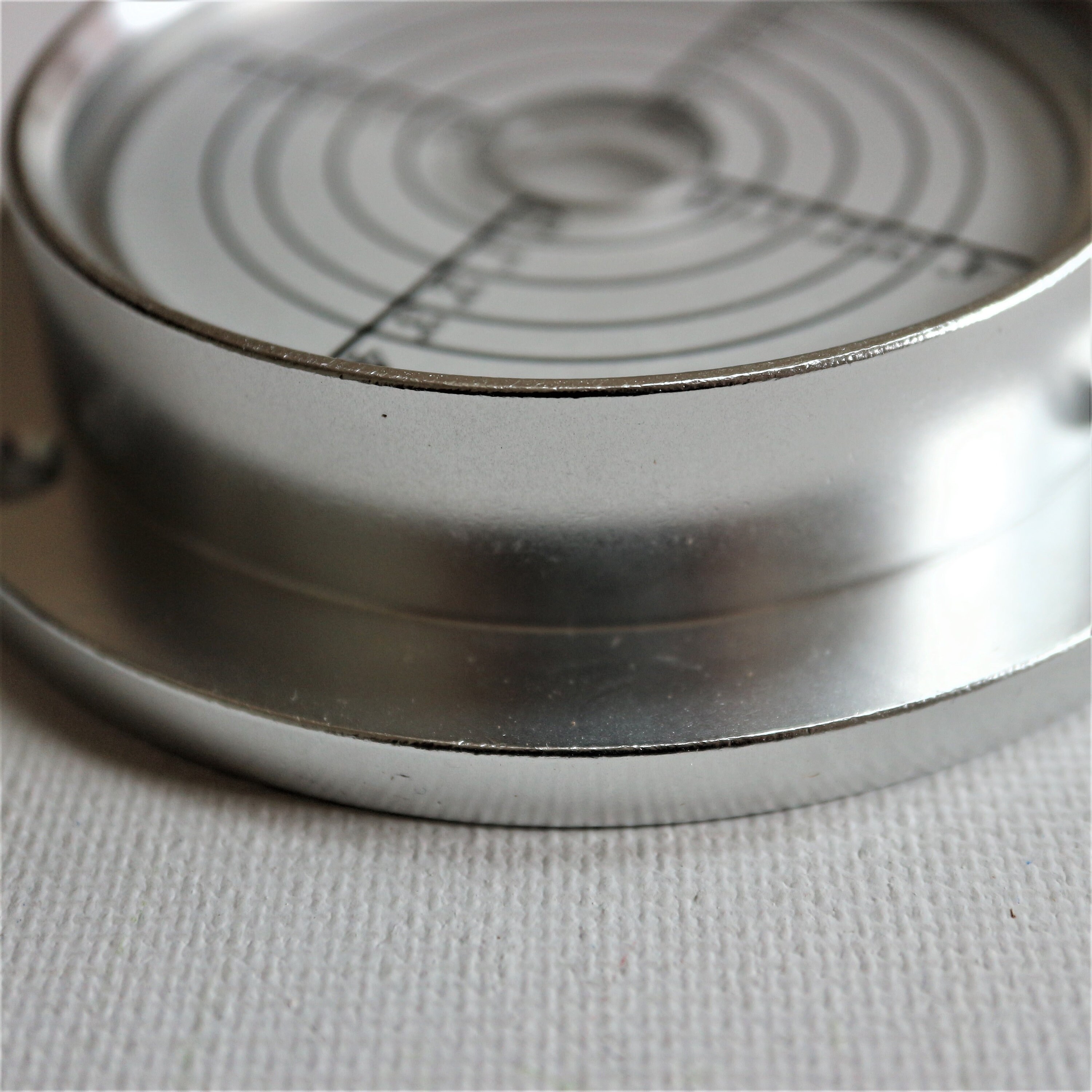 CNC Machine Level Round High Precision Aluminium Circular Bullseye RV ...