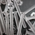 Countersunk Transparent Clear Plastic Acrylic  Nuts & Bolts Counter Sunk - Various Sizes