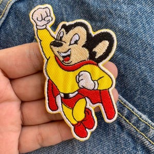 PATCH Vintage cartoon opstrijkpatronen geborduurde appliqué