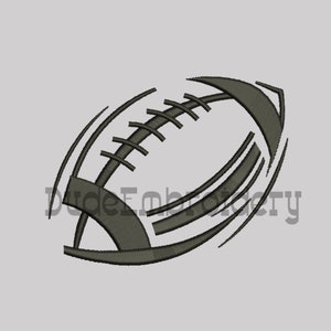 Football Embroidery designs 8 Size Design Instant Download 8 Formats machine embroidery pattern